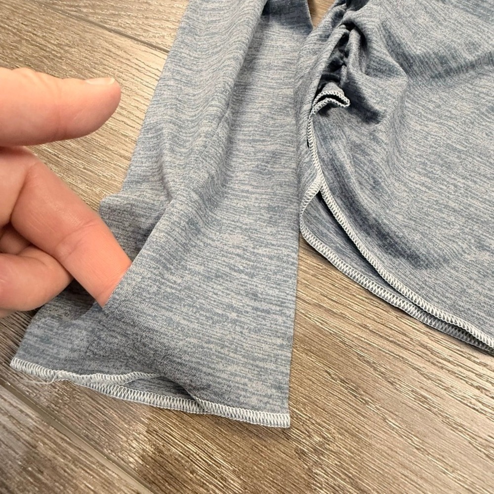 FP Free People Movement Right on the Run Long Sleeve Layer Blue Stone  XLL NWT - Picture 6 of 16